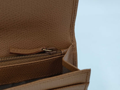 BVLGARI Grained Leather Wallet