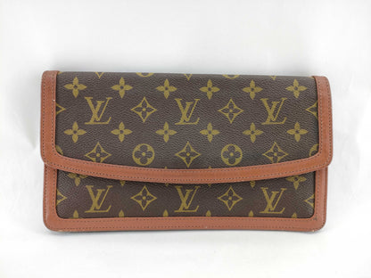 LOUIS VUITTON Monogram Pochette Dame Clutch Bag