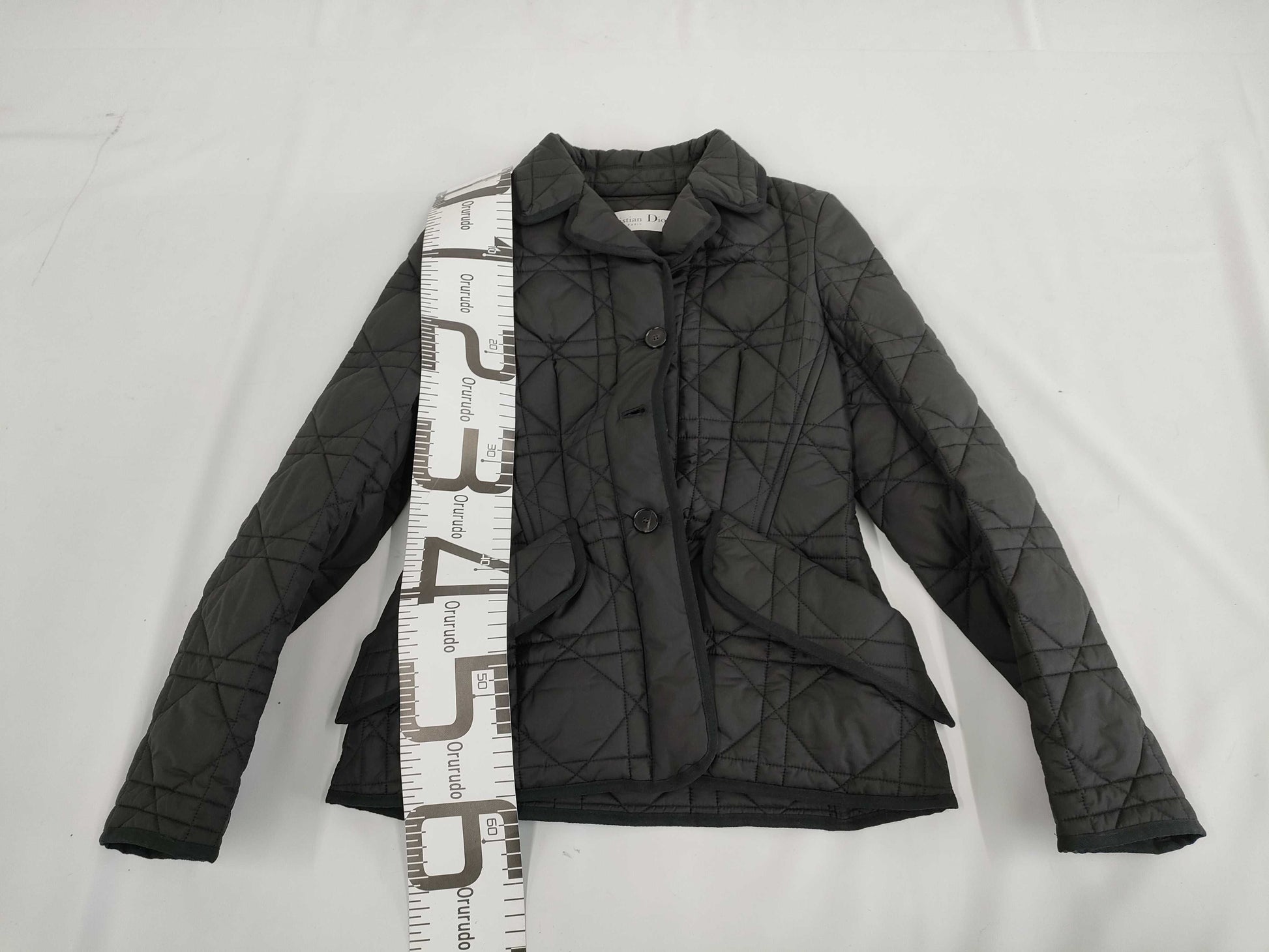 Dior Christian Dior quilted jumper size 34 jacket