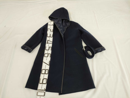 LOUIS VUITTON LOUIS VUITTON Louis Vuitton reversible hooded coat size 34 coat