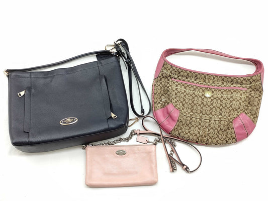 COACH 3-piece shoulder bag