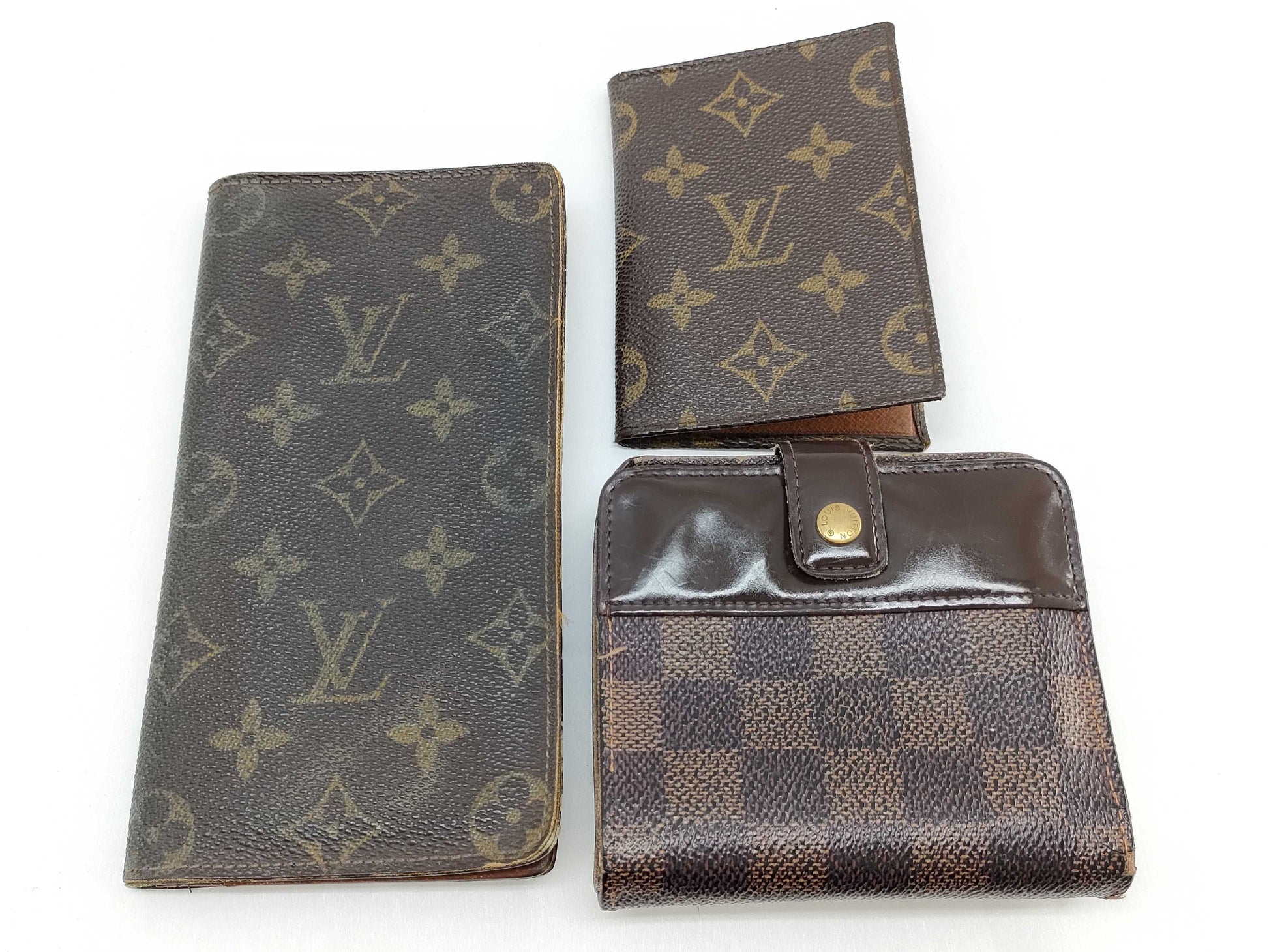LOUIS VUITTON Monogram Louis Vuitton Wallet 3-Piece Set