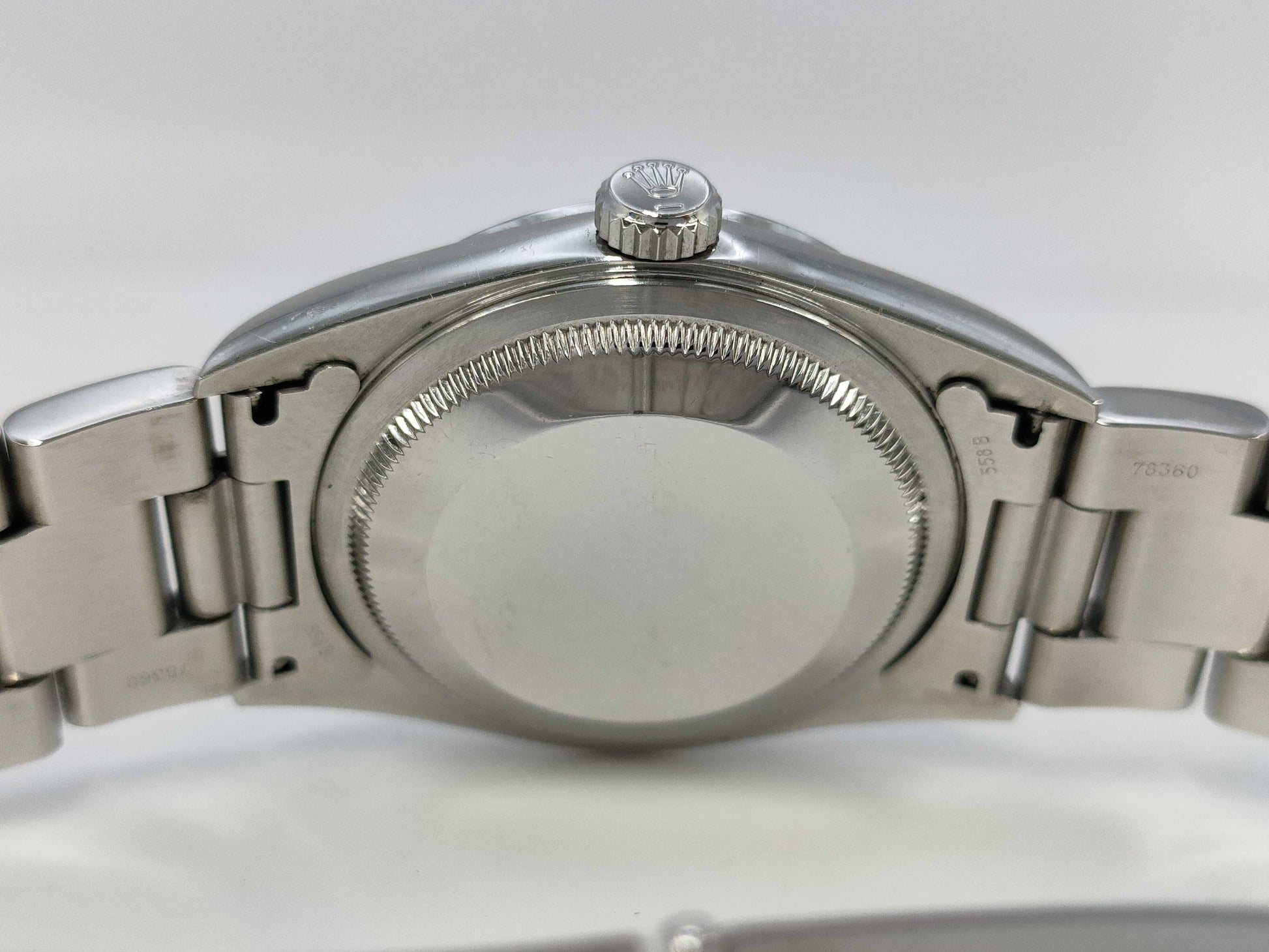 ROLEX 16200 K471503 White Roman Boys' Watch