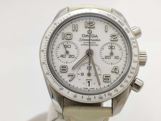 OMEGA Speedmaster 324.33.38.40.04.001 85625008 Automatic White Dial Men's Watch
