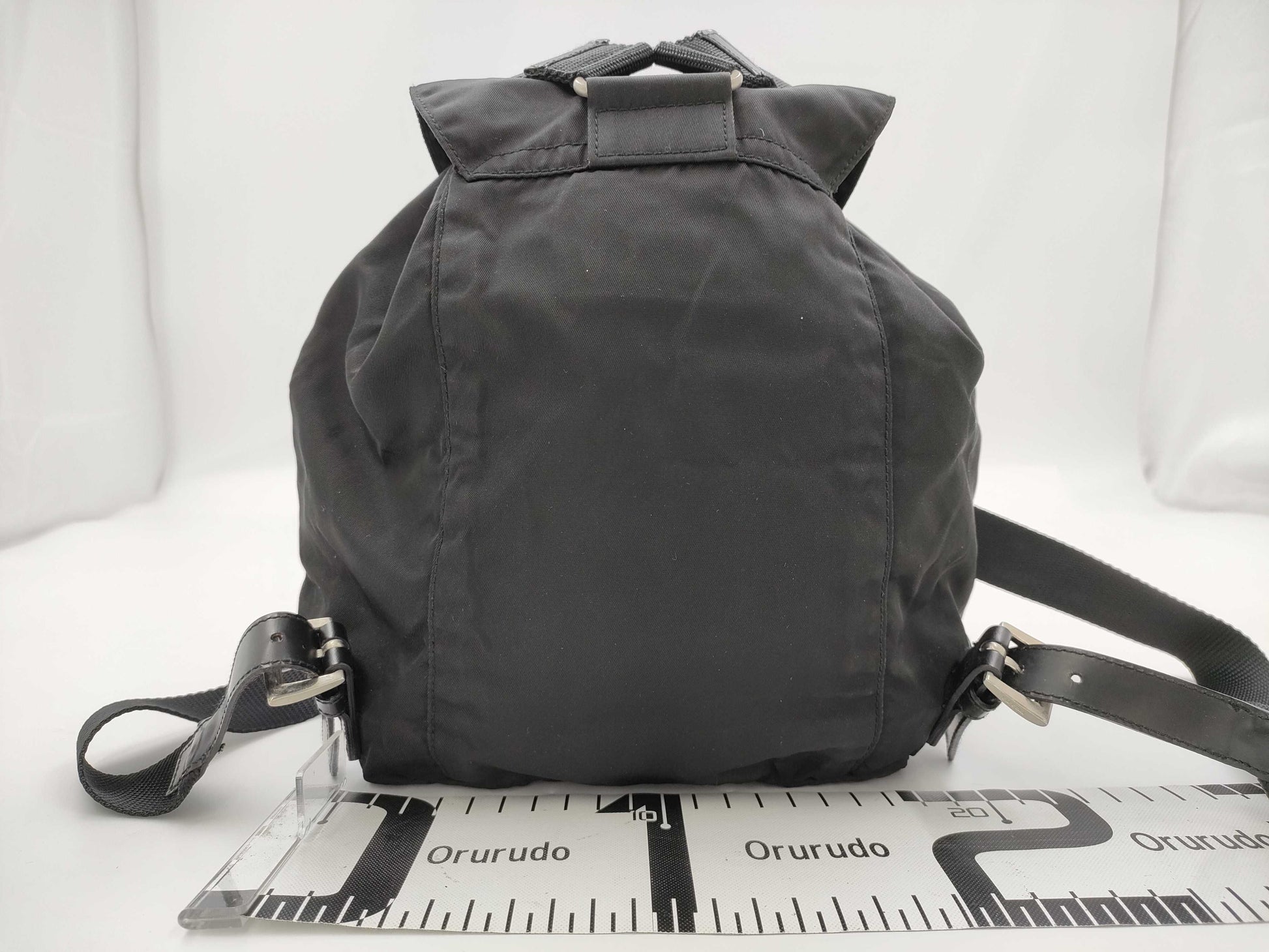 PRADA Nylon Prada Nylon Backpack Black W19 Backpack