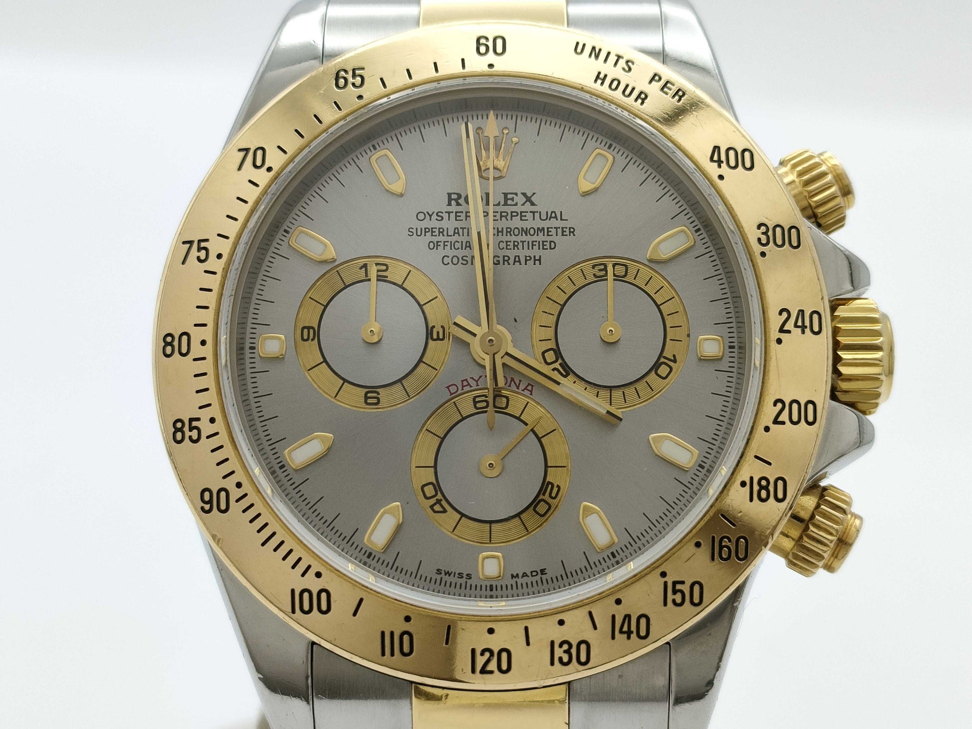 ROLEX 116523 Y923107 Silver Dial Men's Watch