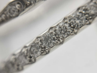Cartier Juste un Clou Small #50 Diamond WG Au750 3.0g Ring 