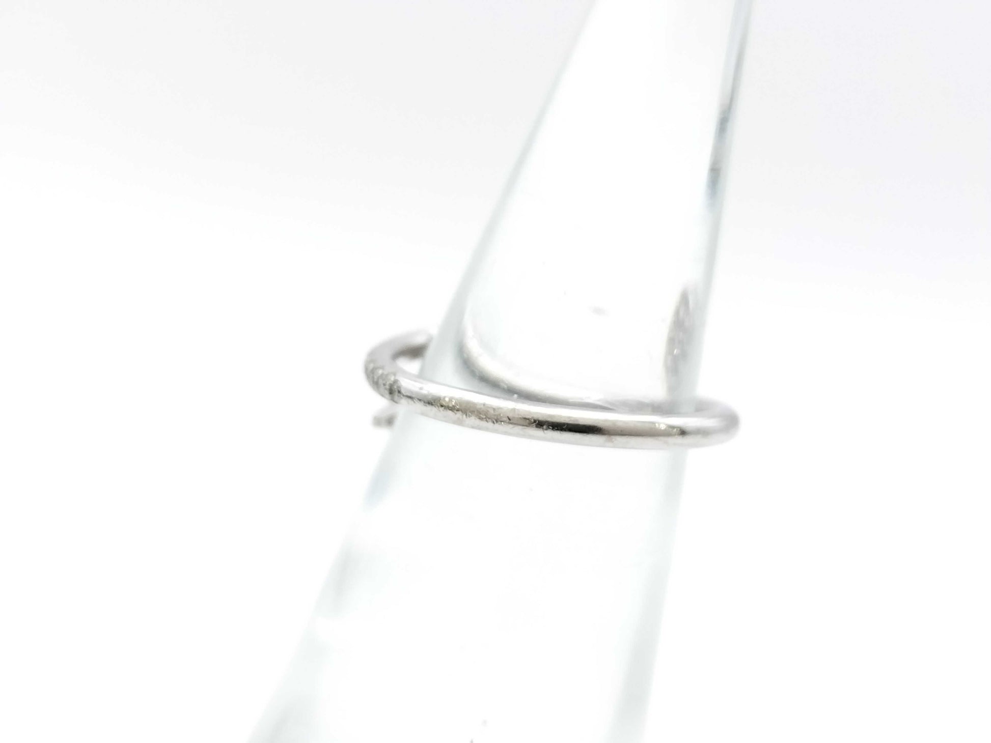 Cartier Juste un Clou Small #50 Diamond WG Au750 3.0g Ring 