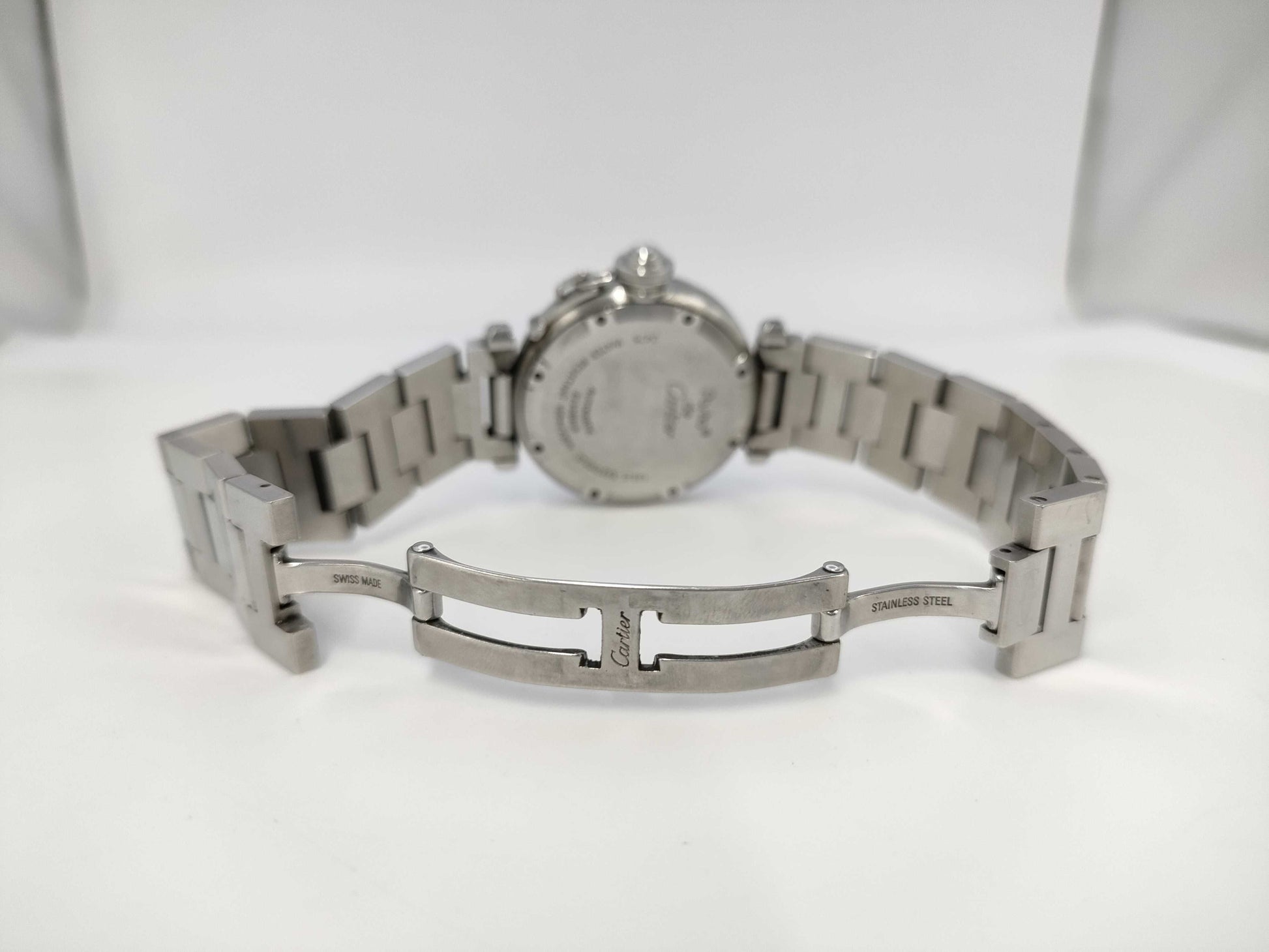 Cartier Pasha C W31053M7 2475 823084UF Automatic Black Dial Men's Watch