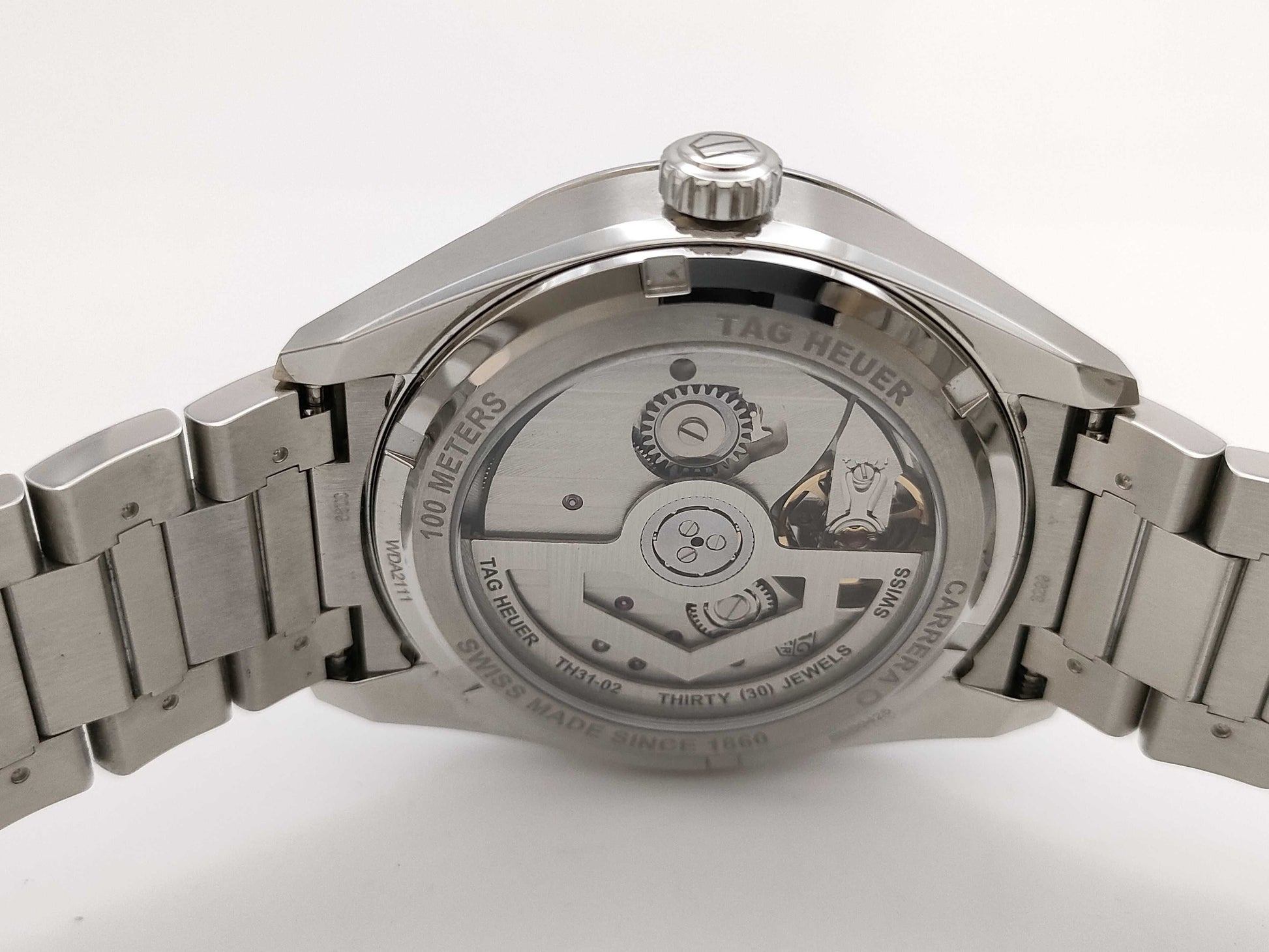 TAG Heuer WDA2111.BA0043 BBB9425 Automatic Black Dial Men's Watch