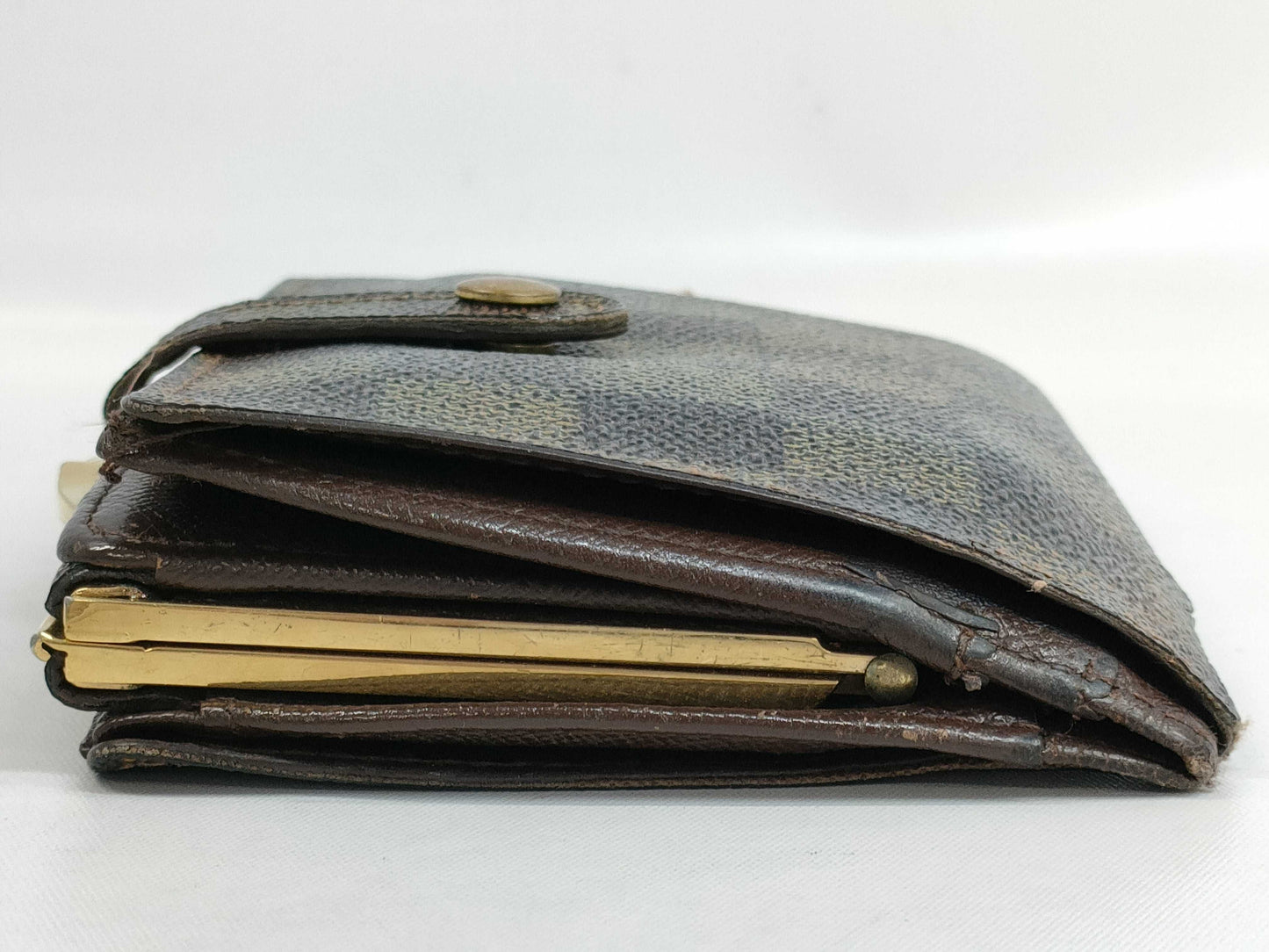 LOUIS VUITTON Damier Viennois MI1024 Wallet