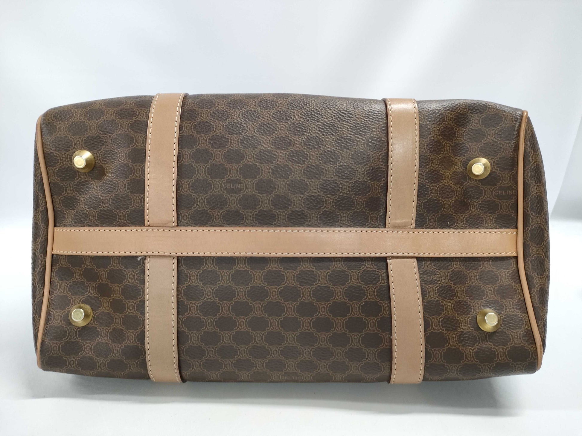 CELINE Macadam Mini Boston Bag Handbag