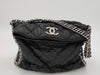 CHANEL Lambskin Round Chain Shoulder Bag