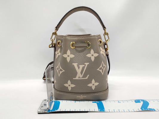 LOUIS VUITTON Monogram Empreinte Nano Noe M46291 Shoulder Bag
