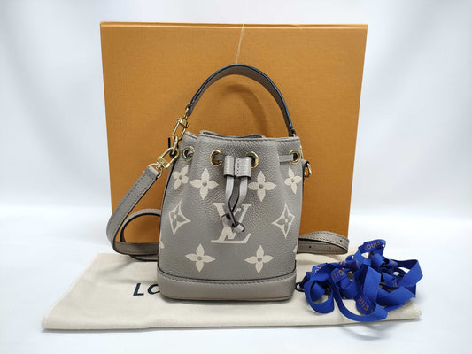 LOUIS VUITTON Monogram Empreinte Nano Noe M46291 Shoulder Bag