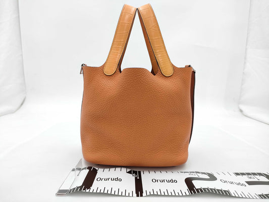 HERMES Picotin Picotin Lock Touch PM Handbag