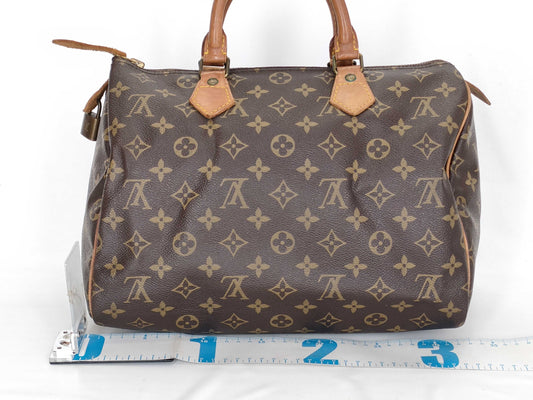 LOUIS VUITTON Monogram Speedy 30 M41526 Handbag