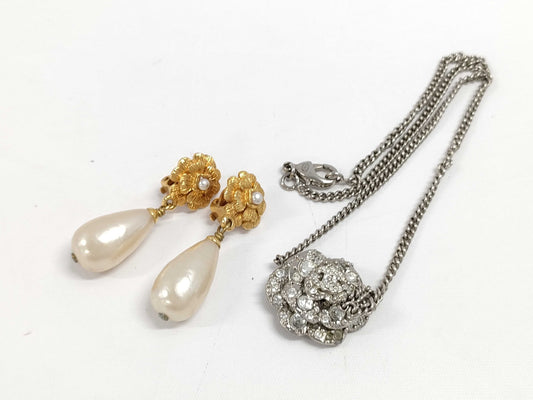 CHANEL Accessories Mountain 2 Necklace, Earrings Accessories Summary Accessories Summary 