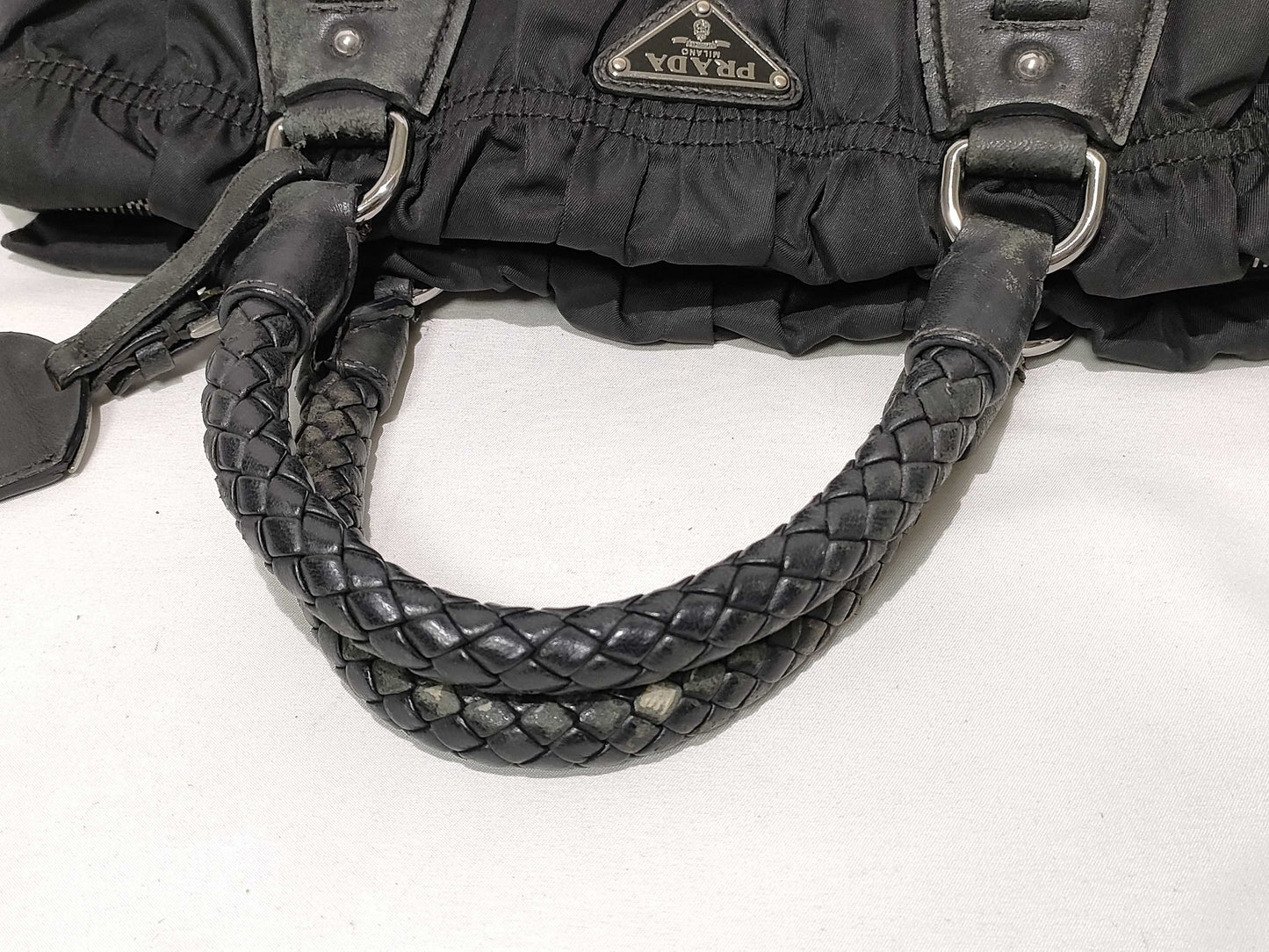 PRADA PRADA Gathered Handbag Handbag