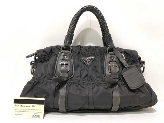 PRADA PRADA Gathered Handbag Handbag