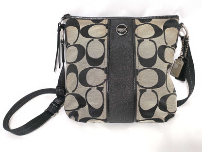 COACH Signature Branded Shoulder Bag