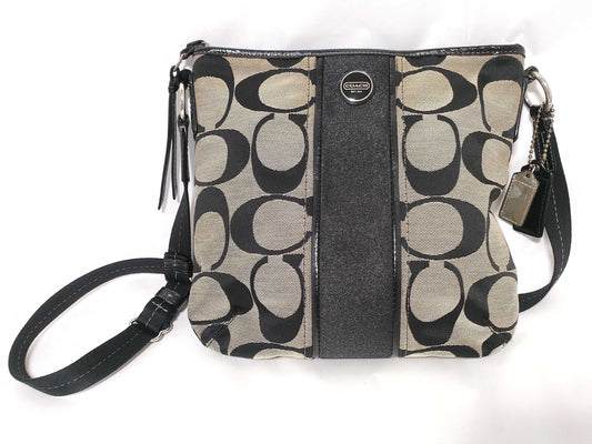 COACH Signature Branded Shoulder Bag