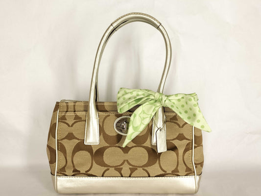 COACH Signature Brand Handbag