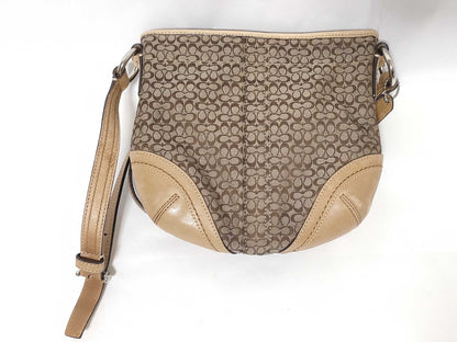 COACH Mini Signature Branded Shoulder Bag