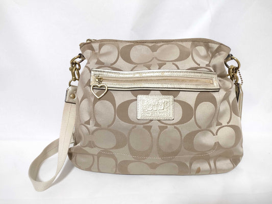 COACH Signature Brand Shoulder Bag