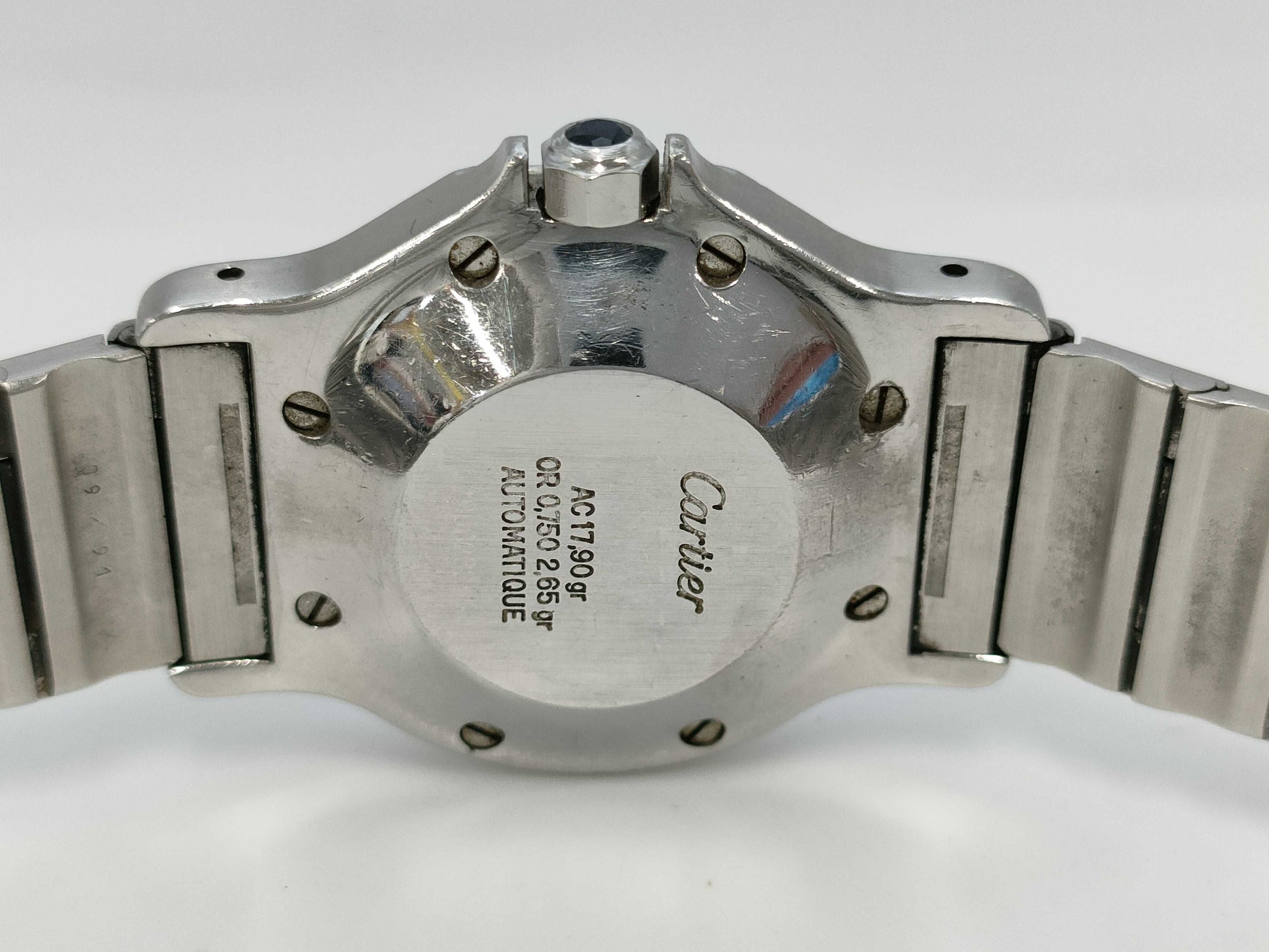 Cartier Santos Octagon 296623255 Quartz Women's Watch