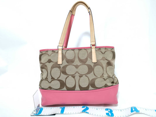 COACH Signature Coach Tote Bag