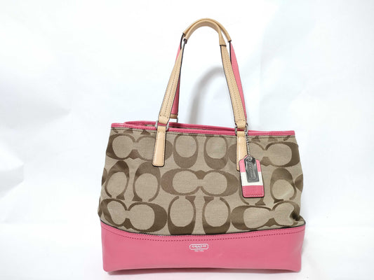 COACH Signature Coach Tote Bag