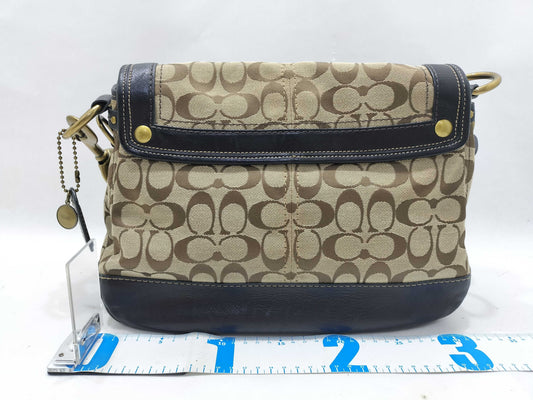 COACH Signature Coach Shoulder Bag