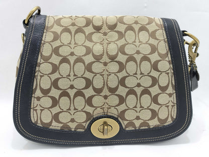 COACH Signature Coach Shoulder Bag