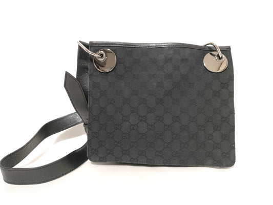 GUCCI GG Canvas Branded Shoulder Bag