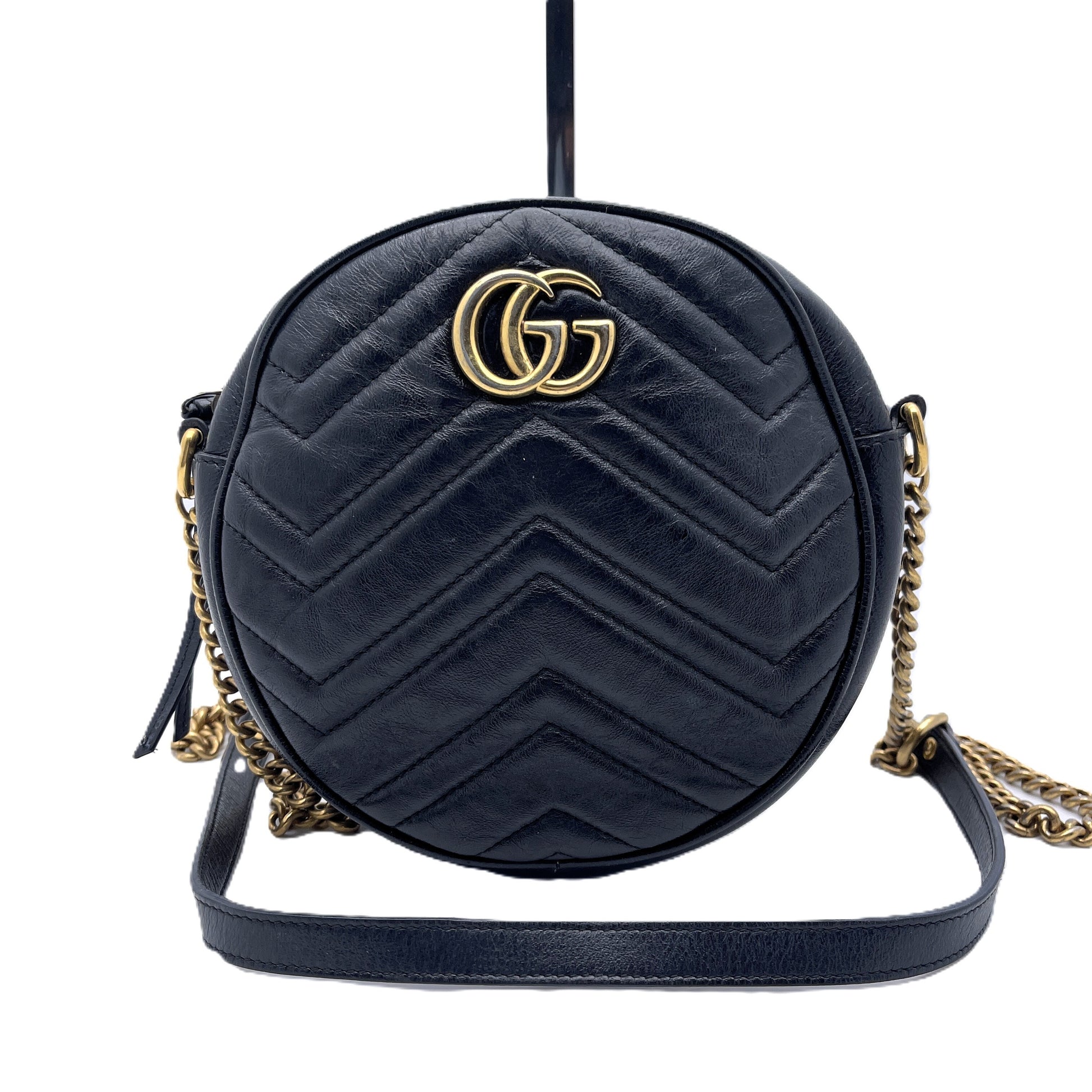 GUCCI Gucci Marmont Round Shoulder Bag Shoulder Bag