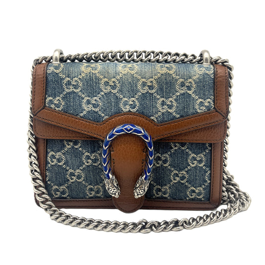 GUCCI Gucci Denim Dionysus Chain Shoulder Bag Shoulder Bag