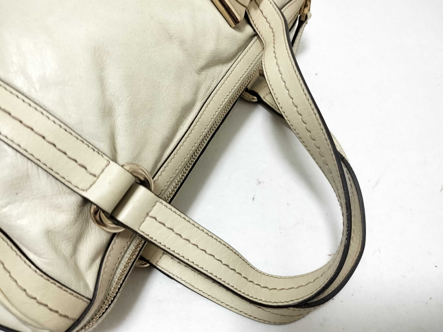 GUCCI Gucci Handbag Logo Ribbon Handbag