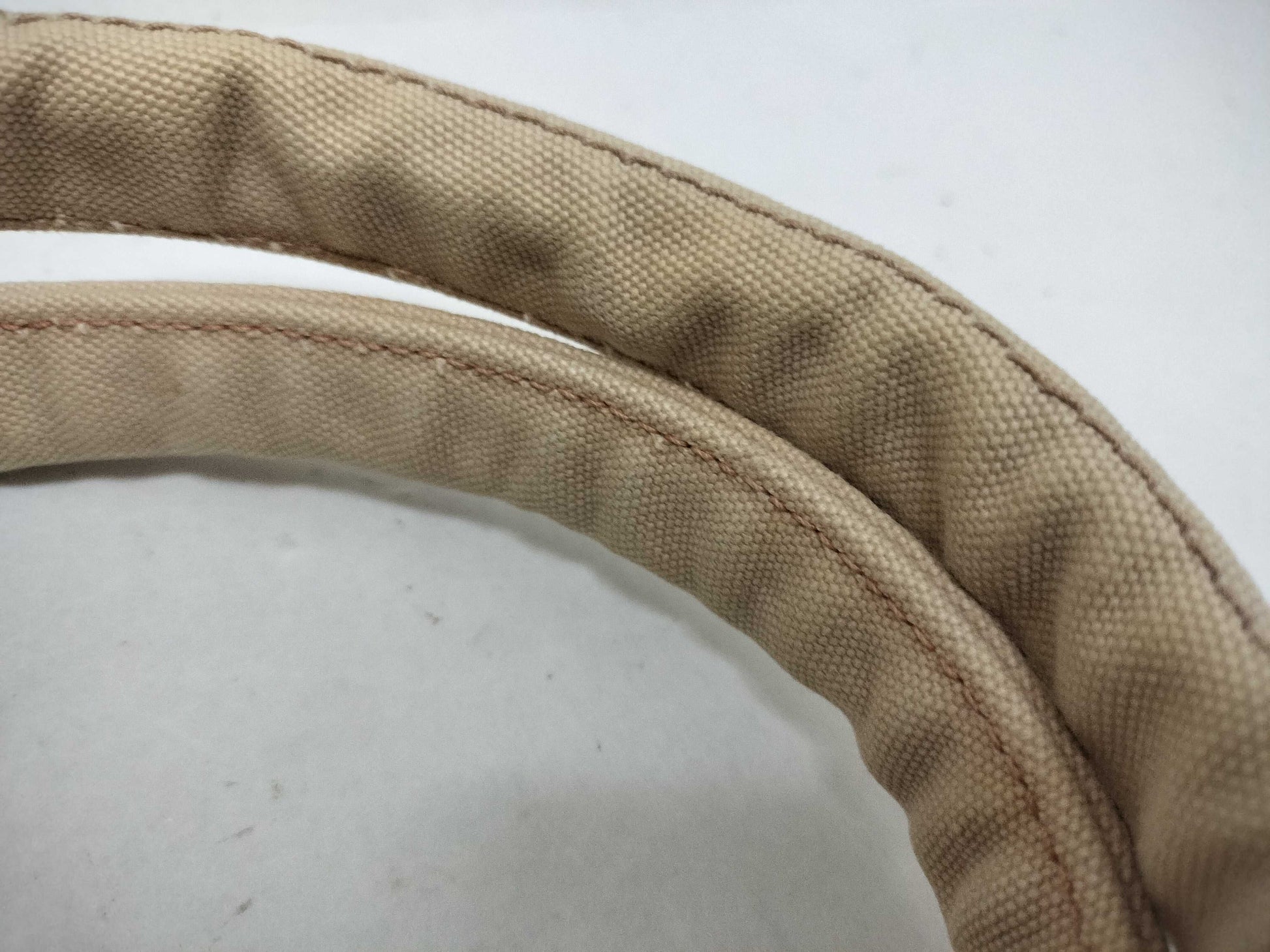 PRADA Prada Canapa Denim Handbag with Triangle Logo