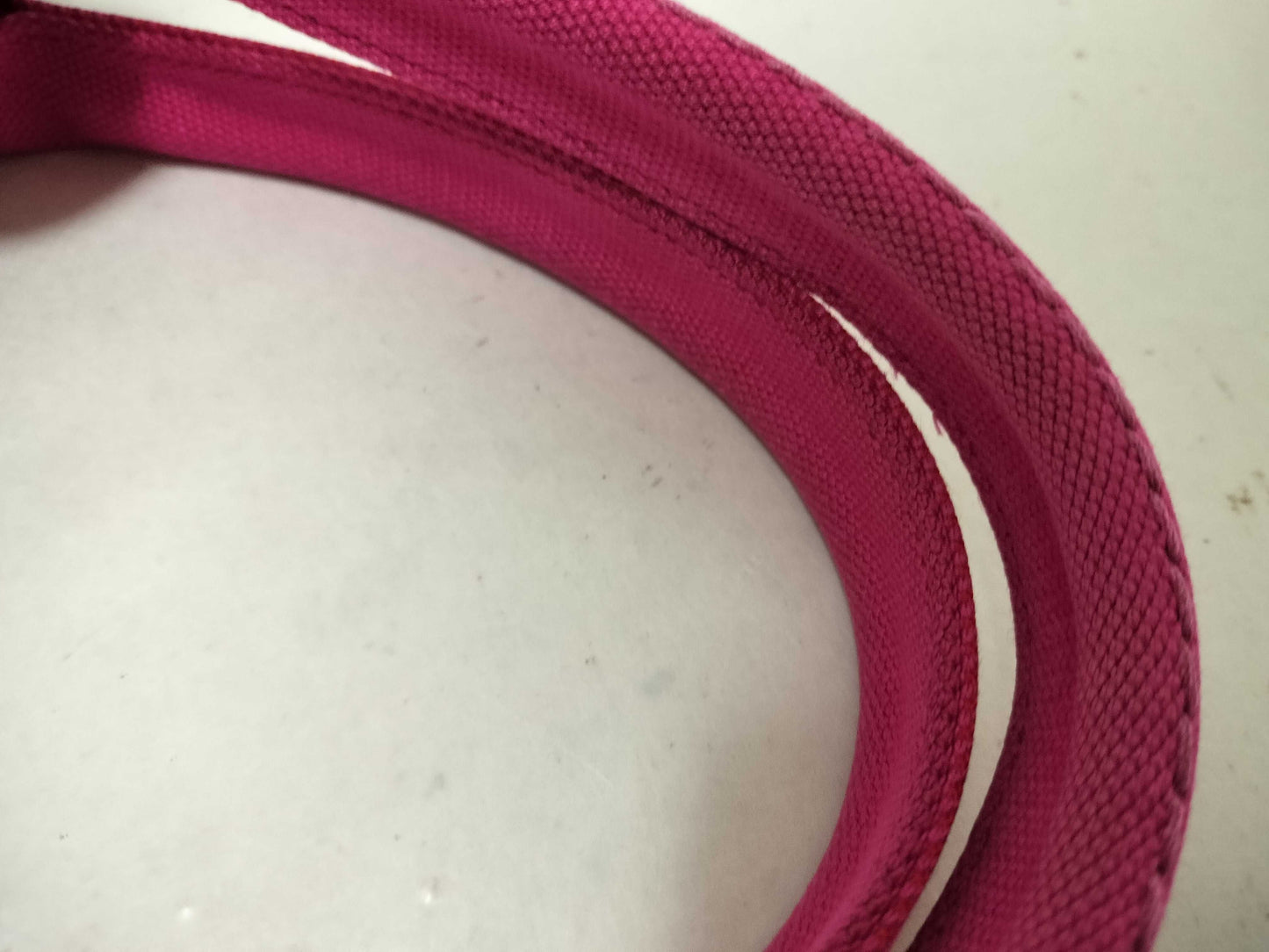 PRADA Prada Denim Canapa Handbag with Triangle Logo