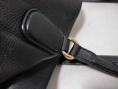 Gucci Tote Bag Shoulder Bag 2-Way Interlocking Soho Black Tote Bag