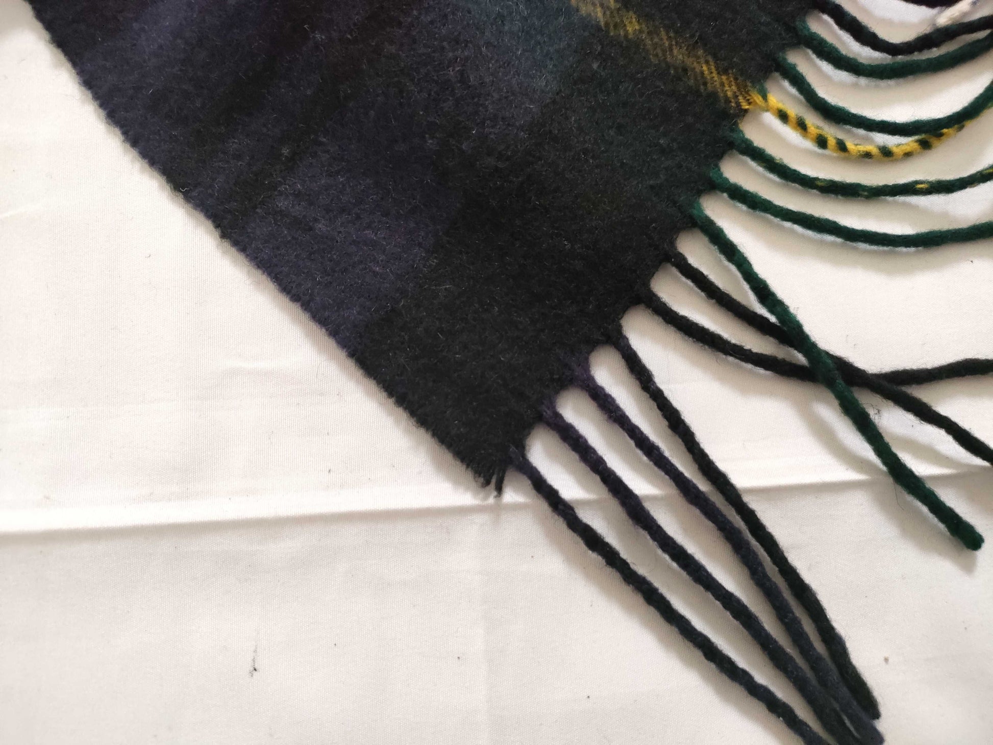 Johnstons Large Cashmere Scarf, Check, Approx. 72 x 200cm