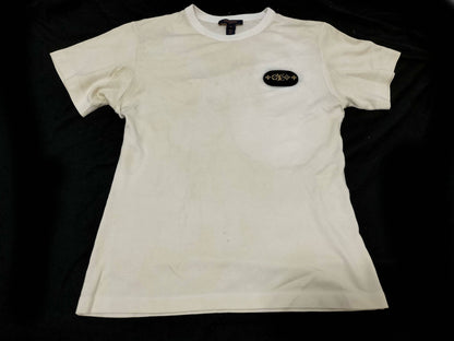 LOUIS VUITTON Louis Vuitton T-shirt, cut and sewn, leather patch, monogram, XS T-shirt