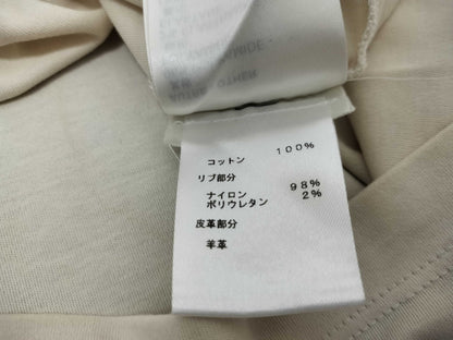 LOUIS VUITTON Louis Vuitton T-shirt, cut and sewn, leather patch, monogram, XS T-shirt