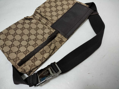 GUCCI GG Canvas Gucci Waist Bag Body Bag GG Canvas Waist Bag
