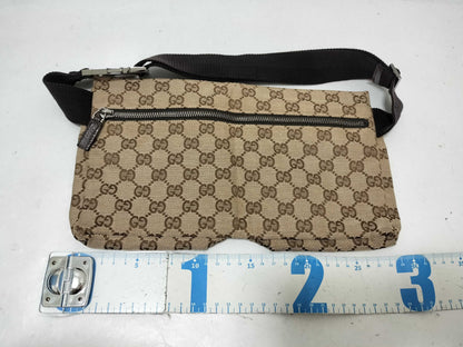 GUCCI GG Canvas Gucci Waist Bag Body Bag GG Canvas Waist Bag