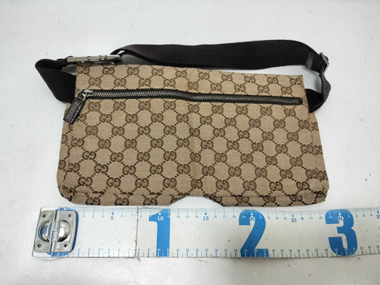 GUCCI GG Canvas Gucci Waist Bag Body Bag GG Canvas Waist Bag
