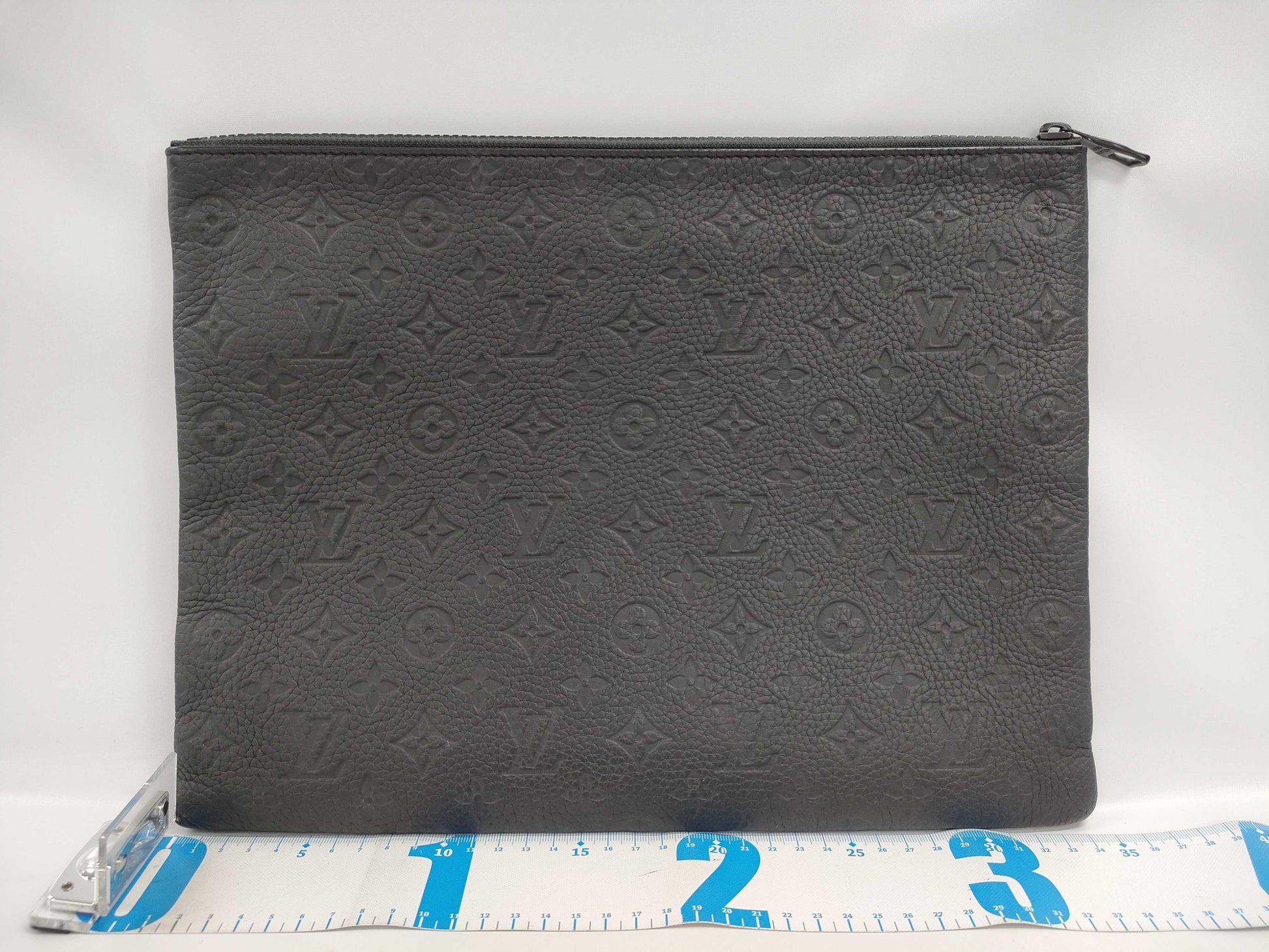 LOUIS VUITTON Virgil Abloh Clutch Bag Black M80147