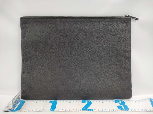 LOUIS VUITTON Virgil Abloh Clutch Bag Black M80147