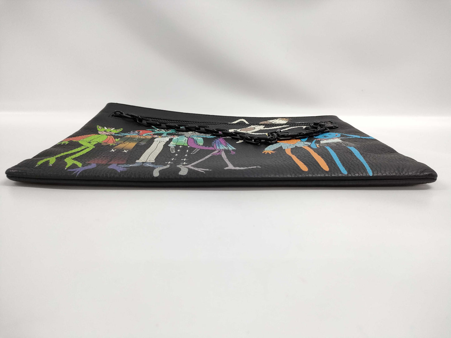 LOUIS VUITTON Virgil Abloh Clutch Bag Black M80147